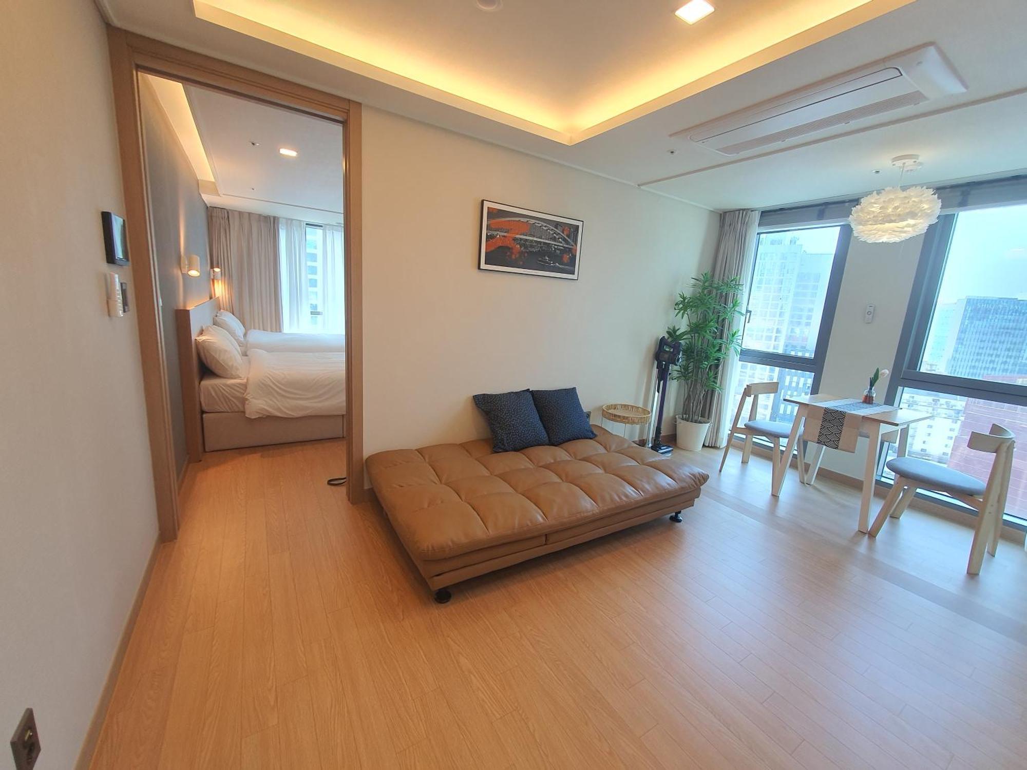 Apartamento Haeundae Ocean Family Ciudad Metropolitana de Ciudad Metropolitana de Busan Habitación foto